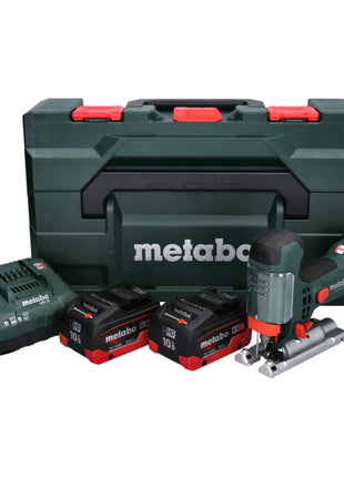 Metabo STA 18 LTX 100 Akku Stichsäge 18 V + 2x Akku 10,0 Ah + Ladegerät + metaBOX - Toolbrothers