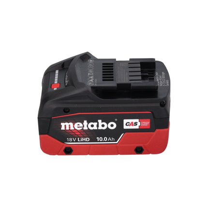 Metabo MKS 18 LTX 58 sierra circular para metal a batería 18 V 165 mm + 1x batería 10,0 Ah + MetaLoc - sin cargador