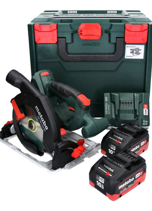 Metabo KS 18 LTX 57 Akku Handkreissäge 18 V 165 mm + 2x Akku 10,0 Ah + Ladegerät + metaBOX - Toolbrothers