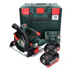 Metabo KS 18 LTX 57 Akku Handkreissäge 18 V 165 mm + 2x Akku 10,0 Ah + Ladegerät + metaBOX - Toolbrothers