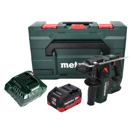 Metabo BH 18 LTX BL 16 Tassellatore a batteria 18 V 1.3 J SDS-plus Brushless + 1x Batteria 10,0 Ah + Caricabatterie + Valigetta MetaBOX