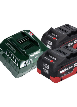 Metabo BH 18 LTX BL 16 Akku Bohrhammer 18 V 1.3 J SDS-plus Brushless + 2x Akku 10,0 Ah + Ladegerät + MetaBOX