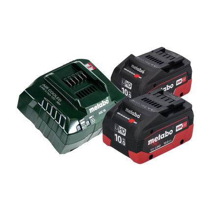Metabo BH 18 LTX BL 16 akumulatorowa wiertarko-wkrętarka 18 V 1,3 J SDS-plus Brushless + 2x akumulator 10,0 Ah + ładowarka + MetaBOX