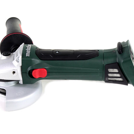 Metabo W 18 LTX 125 Quick 18 V 125 mm Meuleuse d'angle sans fil (602174840) + 2x Batteries 10,0 Ah + Chargeur + Coffret MetaLoc