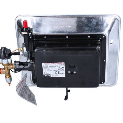 Rothenberger Industrial Set 2x Eco Piezo calentadores de gas (2x 35985) 2,7 kW - 4,2 kW para bombonas de gas propano de 5 kg y 11 kg