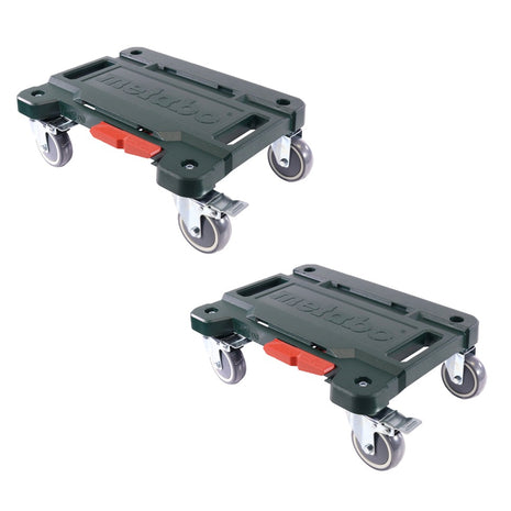 Metabo 2x plataforma rodante metaBOX (2x 626894000) para metaBOX