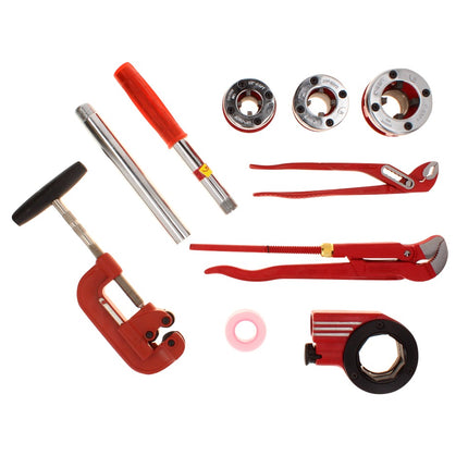 Rothenberger Kit sanitaire Industrial Sanikit - 10 pièces (070673E) + Pompe à main d'aspiration RoPump Power + Adaptateur en caoutchouc (1500002695)