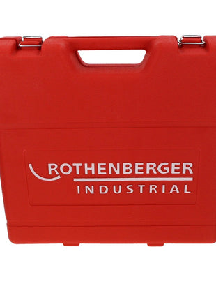 Rothenberger Industrial Sanikit 10 tlg. Werkzeugkoffer Sanitär Set ( 070673E ) + RoPump Power Saugdruck Handpumpe Rohrreiniger + Gummiadapter ( 1500002695 )