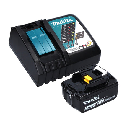 Aspiratore a batteria Makita DCL 182 RG1 18 V + 1x batteria ricaricabile 6,0 Ah + caricabatterie