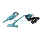 Aspiradora sin cable Makita DCL 182 RG 18 V + 2x batería recargable 6,0 Ah + cargador