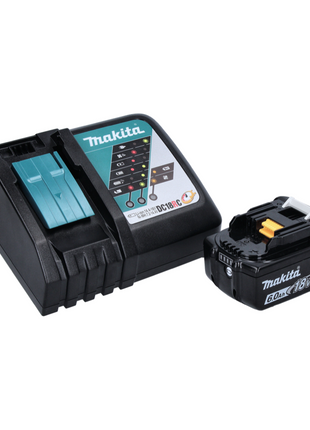 Makita DTW 251 RG1J Atornillador de impacto inalámbrico 18 V 230 Nm 1/2" + 1x batería 6,0 Ah + cargador + Makpac