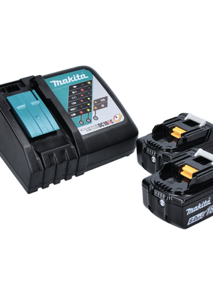 Makita DTW 251 RGJ Atornillador de impacto inalámbrico 18 V 230 Nm 1/2" + 2x baterías 6,0 Ah + cargador + Makpac