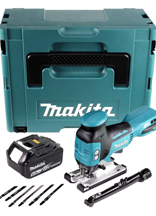 Makita DJV 181 Scie sauteuse pendule 18 V + 1x Batterie 6,0 Ah + Coffret Makpac - sans chargeur