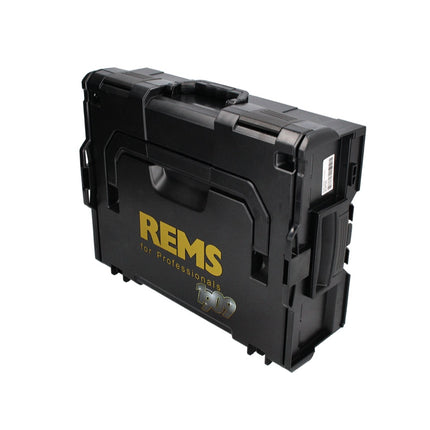 REMS L-BOXX 136 System Maleta de herramientas negra Caja de almacenamiento profesional