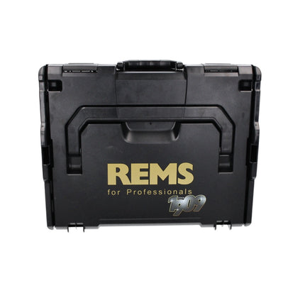 REMS L-BOXX 136 System Maleta de herramientas negra Caja de almacenamiento profesional