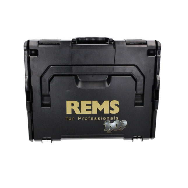 REMS L-BOXX 136 System Maleta de herramientas negra Caja de almacenamiento profesional