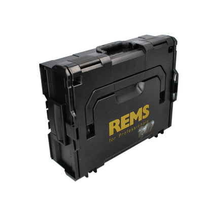 REMS L-BOXX 136 System Maleta de herramientas negra Caja de almacenamiento profesional