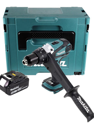 Makita DDF 458 G1J taladro atornillador inalámbrico 18 V 91 Nm + 1x batería 6,0 Ah + Makpac - sin cargador