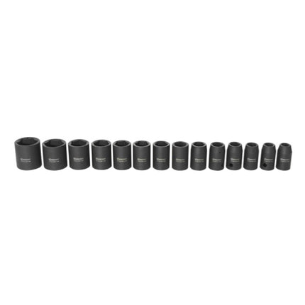 Rodcraft RS4114 Set di Dadi a bussola 1/2" 14 pz. 10 - 27 mm ( 8951012356 ) in CrMo resistenti agli urti