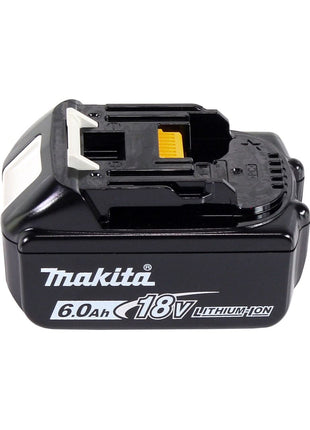 Makita DDF 481 G1J taladro atornillador inalámbrico 18 V 115 Nm sin escobillas + 1x batería 6,0 Ah + Makpac - sin cargador