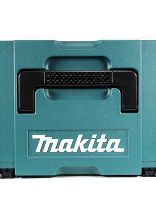 Makita DDF 458 RG1J W Taladro atornillador inalámbrico 18 V 91 Nm blanco + 1x batería 6,0 Ah + cargador + Makpac