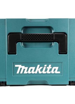 Makita DDF 458 RGJ W Taladro atornillador inalámbrico 18 V 91 Nm blanco + 2x baterías 6,0 Ah + cargador + Makpac