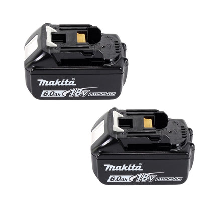 Taladro percutor a batería Makita DHR 263 GJ 36 V (2x 18 V) 3,0 J SDS-plus + 2x batería 6,0 Ah - sin cargador