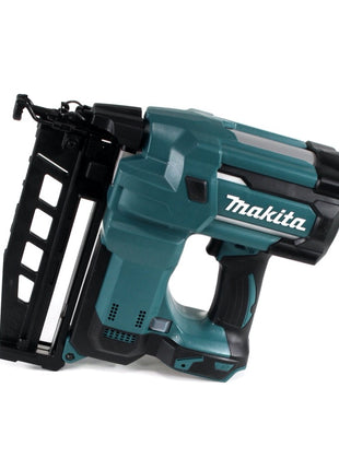 Clavadora con cabezal de batería Makita DBN 600 G1J 18 V + 1x batería 6,0 Ah + Makpac - sin cargador