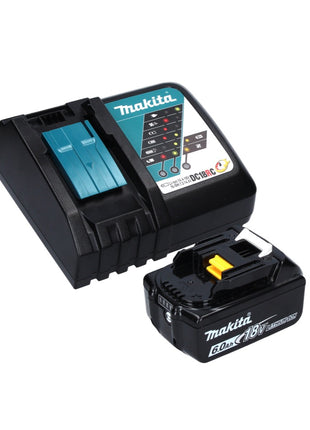 Clavadora con cabezal de batería Makita DBN 600 RG1J 18 V + 1x batería 6,0 Ah + cargador + Makpac