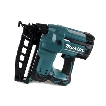 Clavadora con cabezal de batería Makita DBN 600 RGJ 18 V + 2x baterías 6,0 Ah + cargador + Makpac