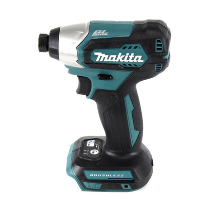 Makita DTD 155 G1J cordless impact wrench 18 V 140 Nm 1/4" brushless + 1x rechargeable battery 6.0 Ah + Makpac - without charger