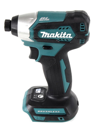 Makita DTD 155 RGJ Atornillador de impacto inalámbrico 18 V 140 Nm 1/4" sin escobillas + 2x batería 6,0 Ah + cargador + Makpac