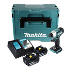 Makita DTD 155 RGJ Atornillador de impacto inalámbrico 18 V 140 Nm 1/4