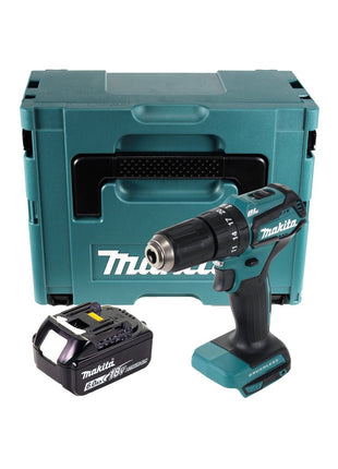 Makita DHP 483 G1J Akku Schlagbohrschrauber 18 V 40 Nm + 1x Akku 6,0 Ah + Makpac - ohne Ladegerät