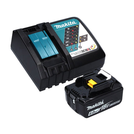 Taladro percutor inalámbrico Makita DHP 483 RG1J 18 V 40 Nm + 1x batería 6,0 Ah + cargador + maletín Makpac