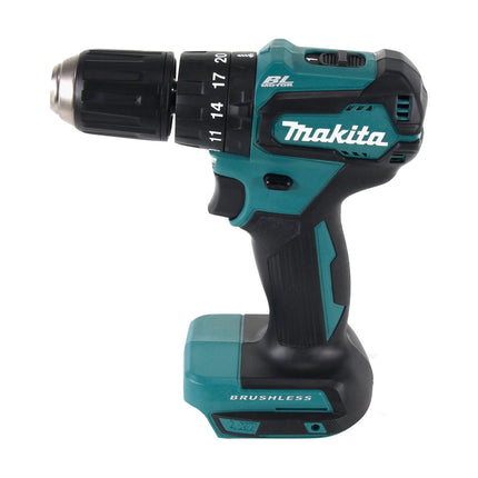 Taladro percutor inalámbrico Makita DHP 483 RGJ 18 V 40 Nm + 2x Baterías 6.0 Ah + Cargador + Maletín Makpac