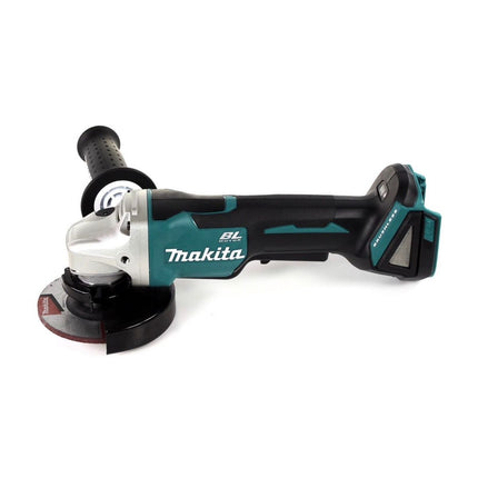Makita DGA 458 Z Amoladora angular a batería 18V / 115 mm - Sin batería, sin cargador, sin maletín incluidos