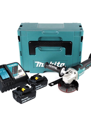 Makita DGA 458 Z 18 V Li-Ion Meuleuse sans fil 115 mm Brushless - sans Batterie ni Chargeur