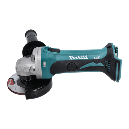 Makita DGA 452 T1J cordless angle grinder 18 V 115 mm + 1x rechargeable battery 5.0 Ah + Makpac - without charger