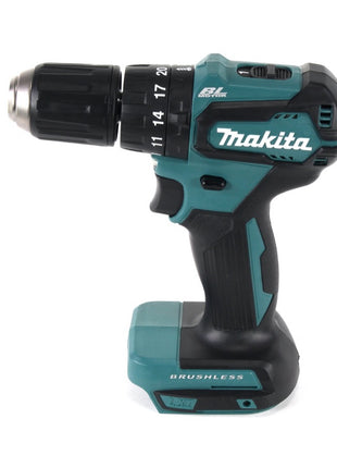 Taladro percutor inalámbrico Makita DHP 483 T1J 18 V 40 Nm + 1x batería 5,0 Ah + Makpac - sin cargador