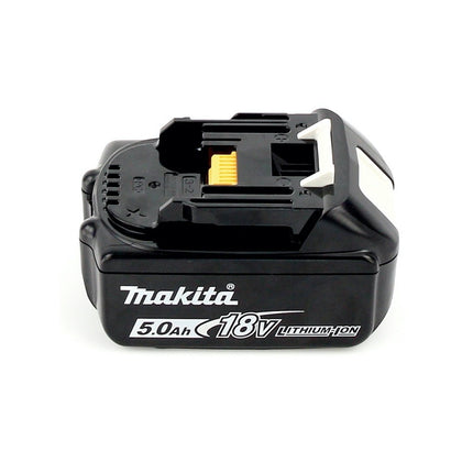 Makita DHP 483 T1J Perceuse-visseuse à percussion sans fil 18 V 40 Nm + 1x Batterie 5.0 Ah + Coffret Makpac - sans chargeur
