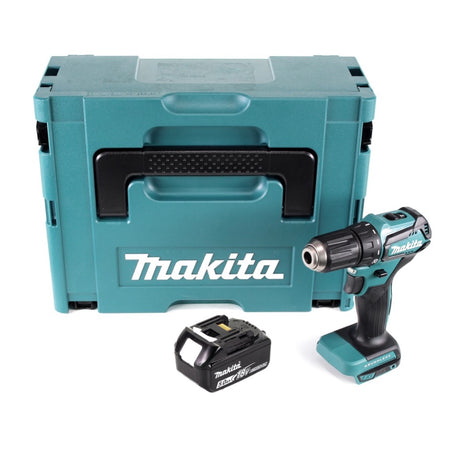 Makita DDF 483 T1J akumulatorowa wiertarko-wkrętarka 18 V 40 Nm bezszczotkowa + 1x akumulator 5,0 Ah + Makpac - bez ładowarki