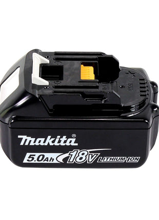 Aspirador a batería Makita DCL 180 T1 B 18 V negro + 1x batería 5,0 Ah - sin cargador