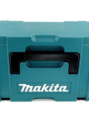 Makita DDF 458 T1J W Taladro atornillador inalámbrico 18 V 91 Nm blanco + 1x batería 5,0 Ah + Makpac - sin cargador