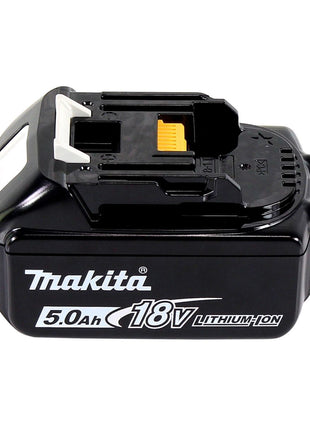 Makita DTW 285 T1J Llave de impacto a batería 18 V 280 Nm 1/2" sin escobillas + 1x batería 5,0 Ah + Makpac - sin cargador