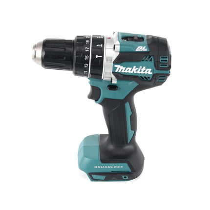 Taladro de percusión sin cable Makita DHP 484 M1J 18 V 54 Nm sin escobillas + 1x batería recargable 4,0 Ah + Makpac - sin cargador
