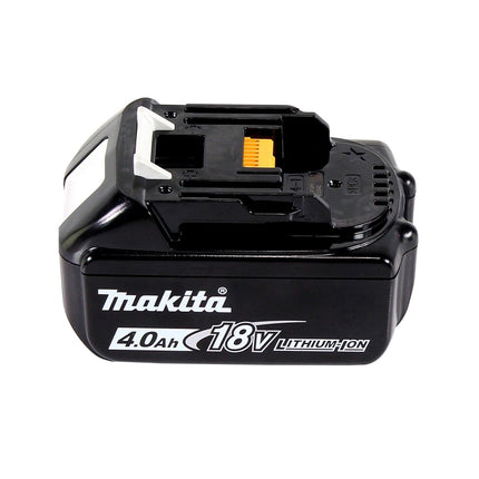 Makita DDF 481 M1J taladro atornillador inalámbrico 18 V 115 Nm sin escobillas + 1x batería 4,0 Ah + Makpac - sin cargador
