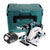 Sierra circular de batería Makita DHS 680 M1J 18 V 165 mm sin escobillas + 1x batería 4,0 Ah + Makpac - sin cargador