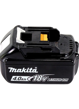 Aspirador a batería Makita DCL 180 M1 B 18 V negro + 1x batería 4,0 Ah - sin cargador