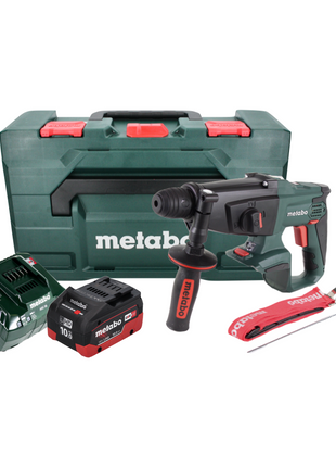 Martillo combinado a batería Metabo KHA 18 LTX 18 V 2,2 J SDS Plus + 1x batería 10,0 Ah + cargador + metaBOX